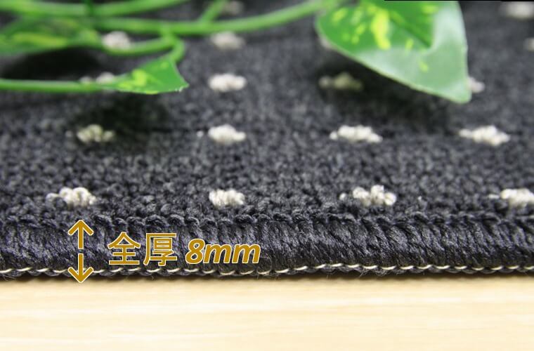 ハイローループパイル:3~6mm/全厚8mm